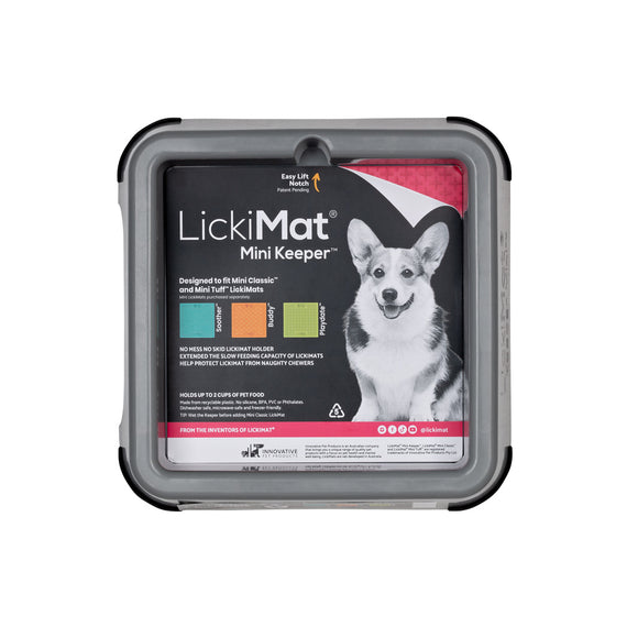 LickiMat Mini Keeper - Grey