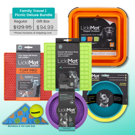 LickiMat Bundle - Family Travel | Picnic Deluxe