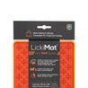 LickiMat Mini Buddy Tuff - Orange