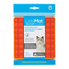 LickiMat Mini Playdate Tuff Cat - Orange - Purple